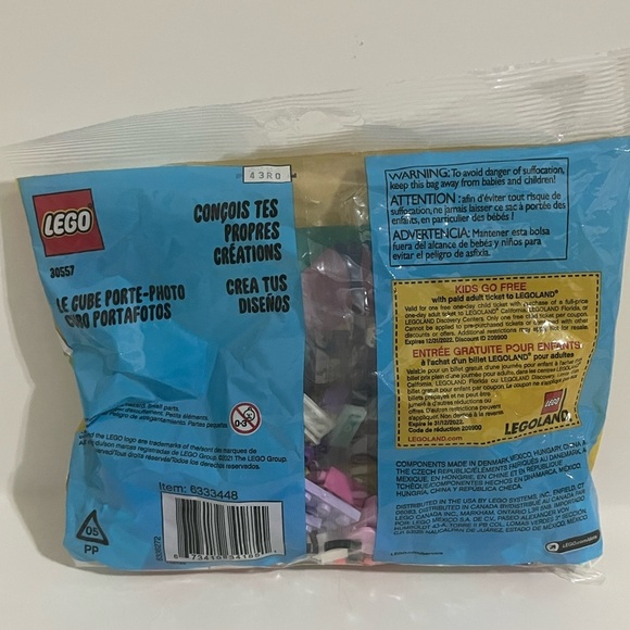 Lego DOTS Photo Holder Cube - Picture 2 of 4